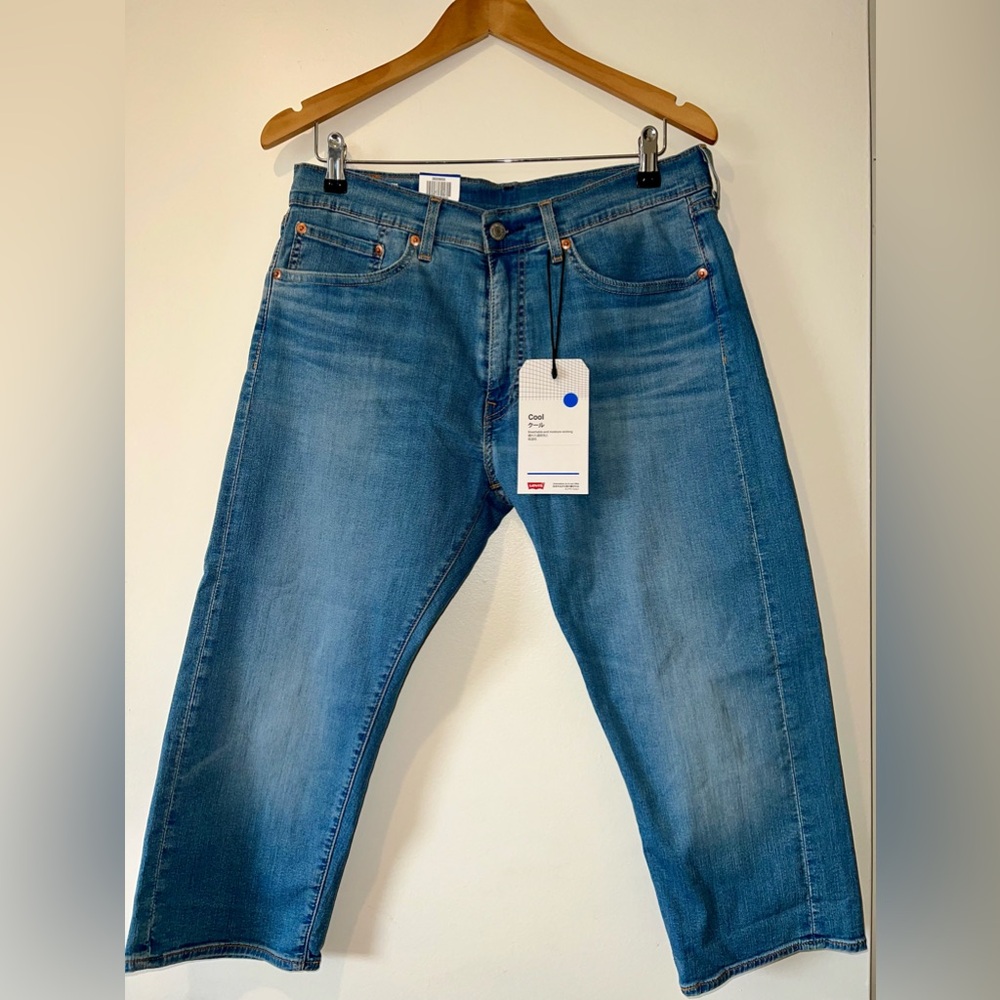 RARE LEVI’S 505 Cool Regular Cropped Denim Jeans